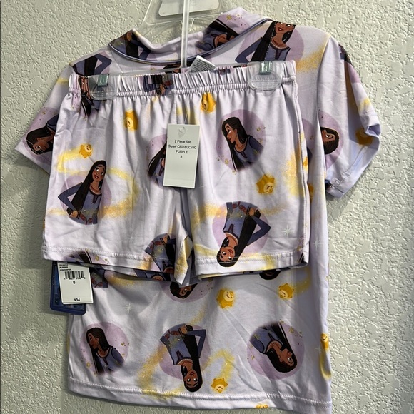 🎉6 for $30🎉 Disney Wish 2 Piece Pajamas - Picture 2 of 2